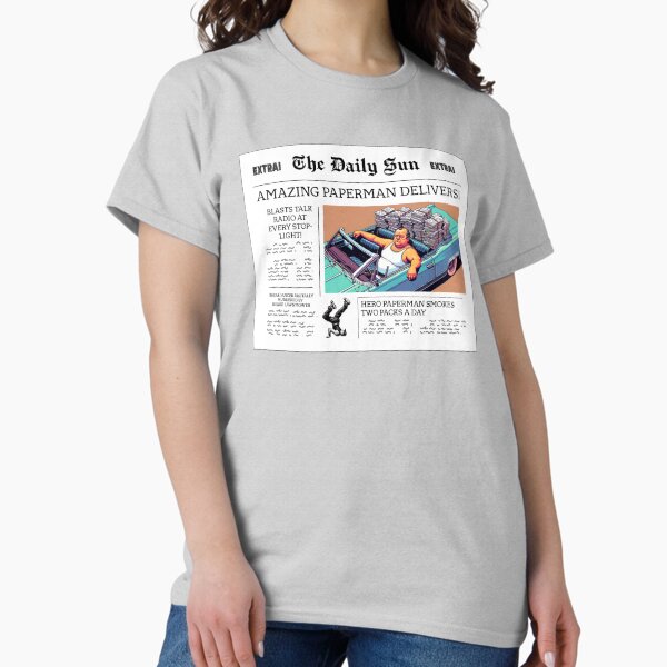 Paperboy Game T-Shirts for Sale | Redbubble