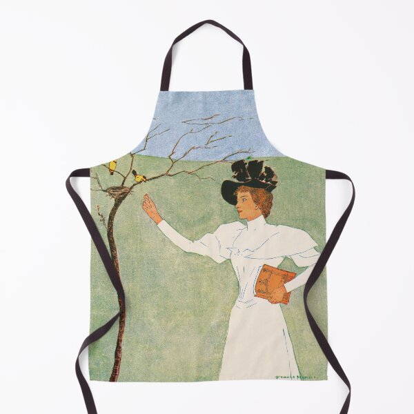 Item preview, Woman reaching for birds (1894) designed and sold by darkio123.