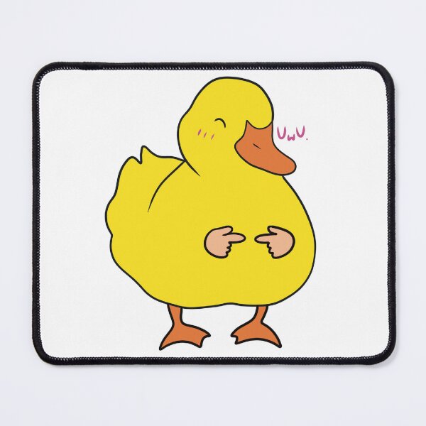 Item preview, Shy, cute duck, uwu designed and sold by arjajpg.