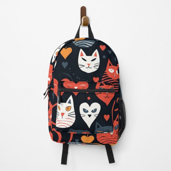 Item preview, Meowy valentine beauty pattern designed and sold by SmileshareShop.