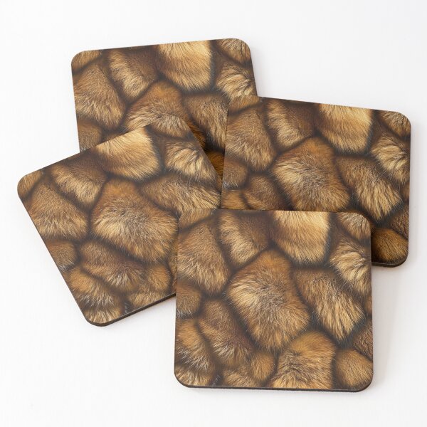 Item preview, Warm Elegance - Textured Mink Fur Pattern designed and sold by Sir Meow Meow.