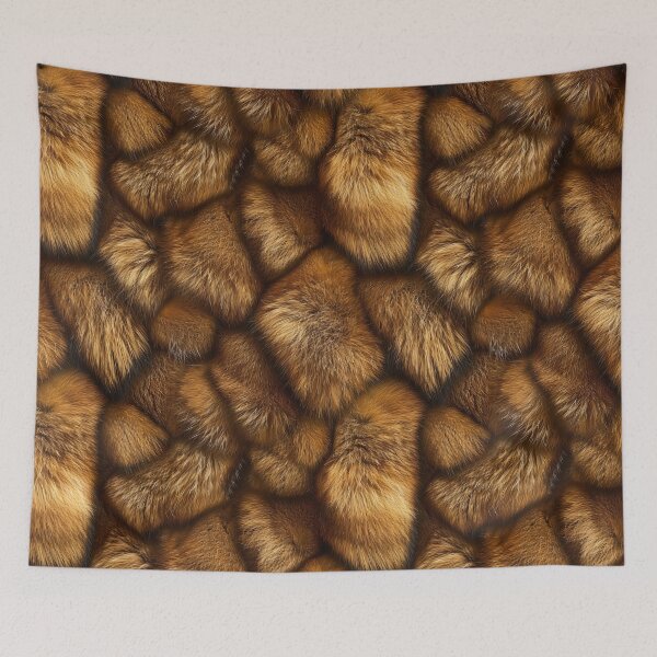 Item preview, Warm Elegance - Textured Mink Fur Pattern designed and sold by Sir Meow Meow.
