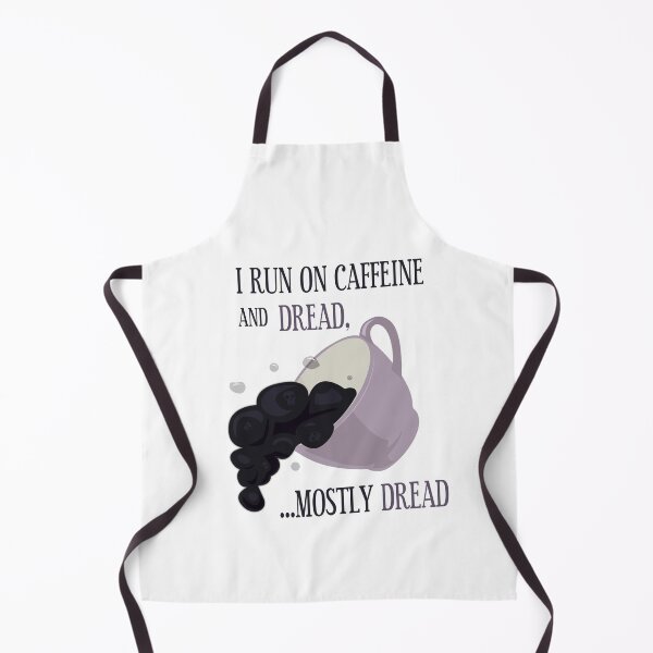 Item preview, I run on caffeine and dread designed and sold by Sydney Watson.