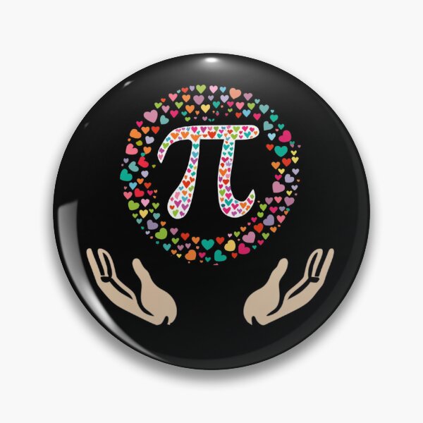 Item preview, Pi Hearts for pi days and pi lovers designed and sold by NaaEchDesign ⭐⭐⭐⭐⭐.