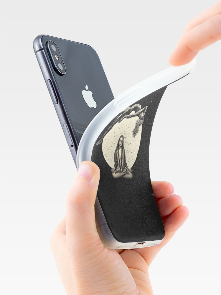 Alternate view of Lunar Meditation iPhone Case & Cover