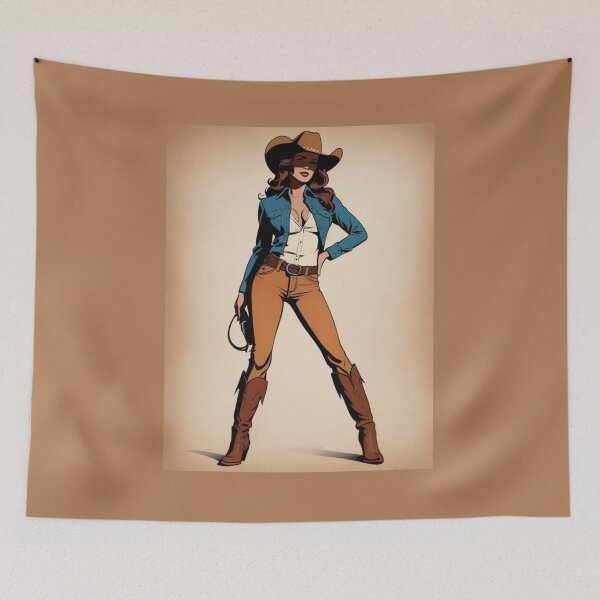 Item preview, Cowgirl designed and sold by ArtCraftLab.