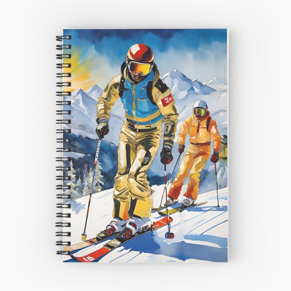 Item preview, Skiers in the Alps designed and sold by Bright-Moonrise.