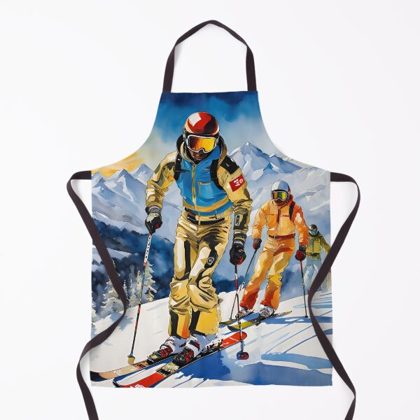 Item preview, Skiers in the Alps designed and sold by Bright-Moonrise.