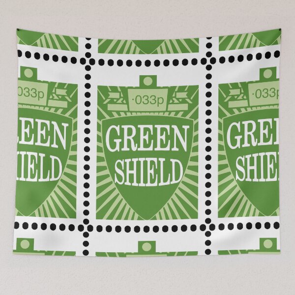 Item preview, NDVH Green Shield Stamps designed and sold by Nik’s T-Shirts.