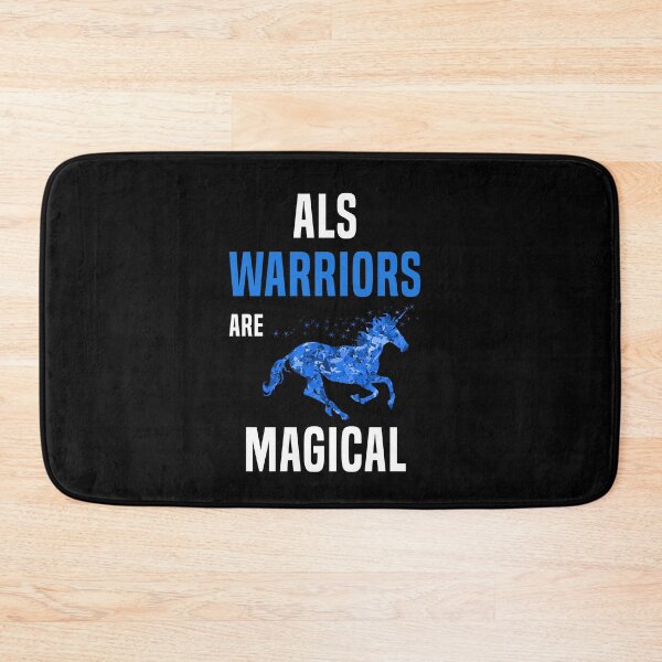 Item preview, ALS Warriors Are Magical Amyotrophic Lateral Sclerosis Awareness designed and sold by Color-Sparkle.