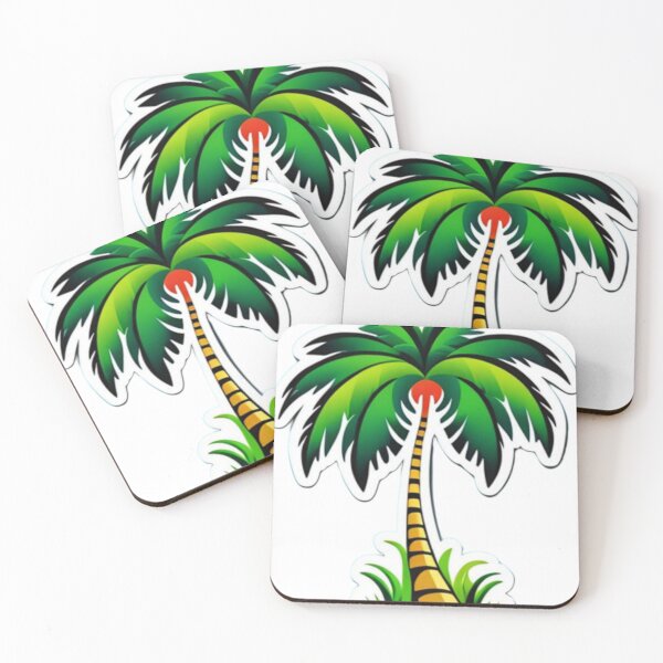 Item preview, Palm tree stickers designed and sold by Flowerslaps.