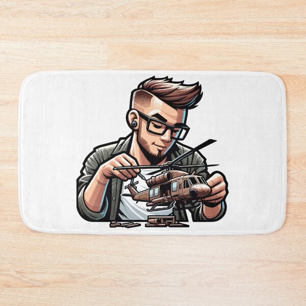 Item preview, Helicopter Model Dude designed and sold by StickaTime.