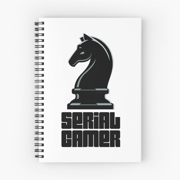 Item preview, SERIAL GAMER: UNLEASH YOUR INNER CHESS MASTER designed and sold by kcaandwu.