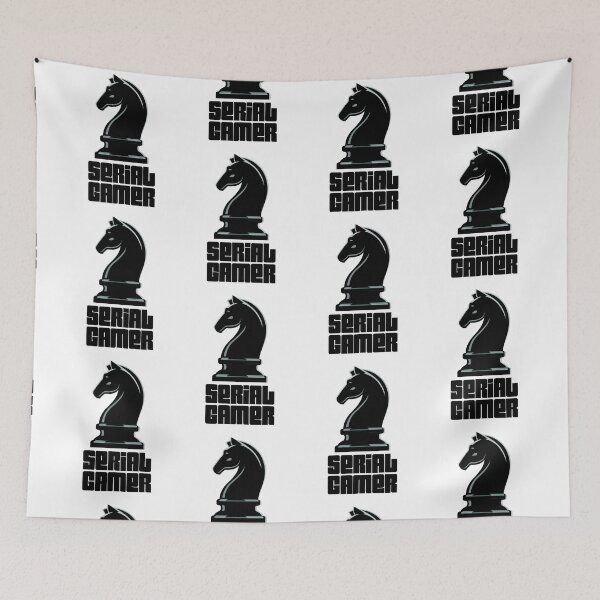 Item preview, SERIAL GAMER: UNLEASH YOUR INNER CHESS MASTER designed and sold by kcaandwu.