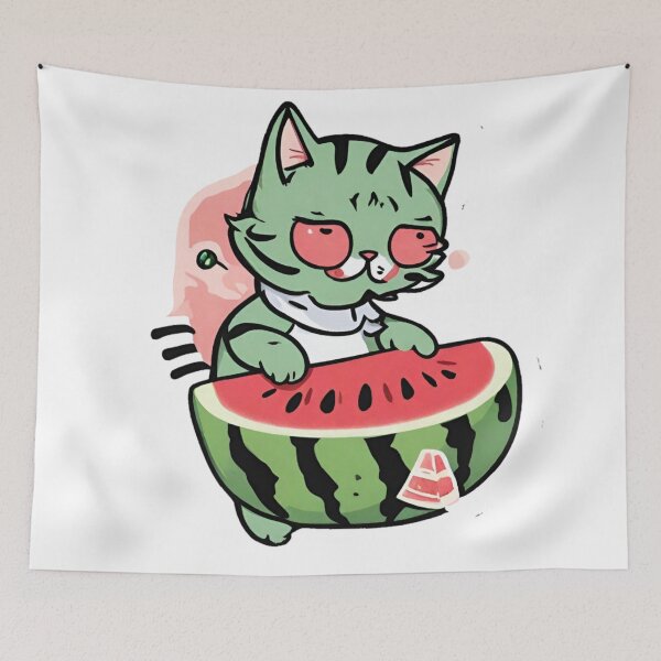 Item preview, Watermelon cat designed and sold by Shtex.