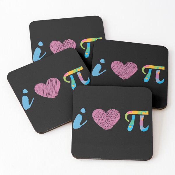 Item preview, Pi Hearts for pi days and pi lovers designed and sold by NaaEchDesign ⭐⭐⭐⭐⭐.