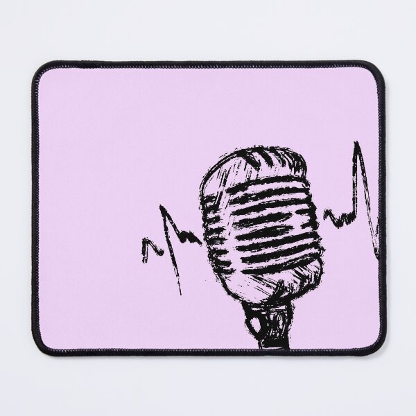 Item preview, Sketched Microphone designed and sold by Two-OfAKind.