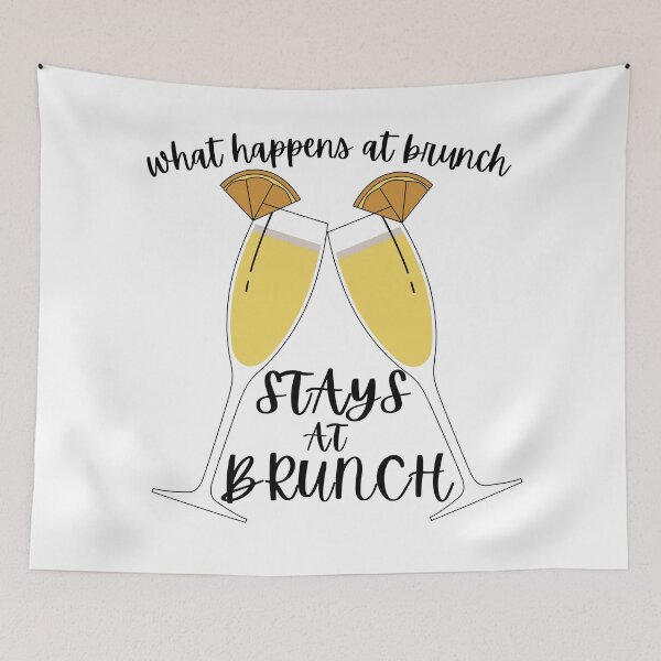 Item preview, what happens at brunch stays at brunch  designed and sold by brueri.