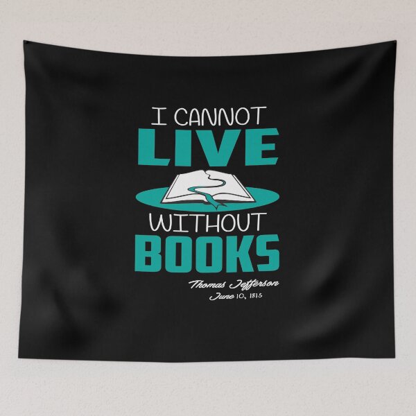 Item preview, I Cannot Live Without Books | book reading shirt | bookish gifts | book lover t-shirt | book lover gift | gift for booknerd | book shirt | author shirt | writer gift designed and sold by Kreature Look.