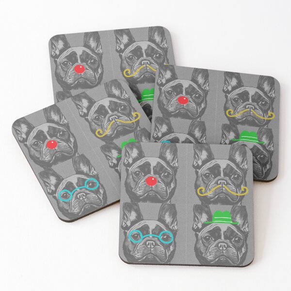Item preview, French Bulldog - Funny collage designed and sold by TheRubberOnion.