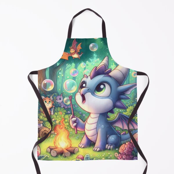 Item preview, Enchanted Dragon Frolic designed and sold by AI-Only Creations.