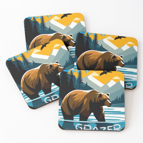 Item preview, Enhance your bear watching with the Bear Grazer designed and sold by Rosa Elena Albornoz Mendez.