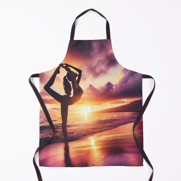 Artikelvorschau, Asana bei Sonnenuntergang am Meer entworfen und verkauft von YogaBliss.
