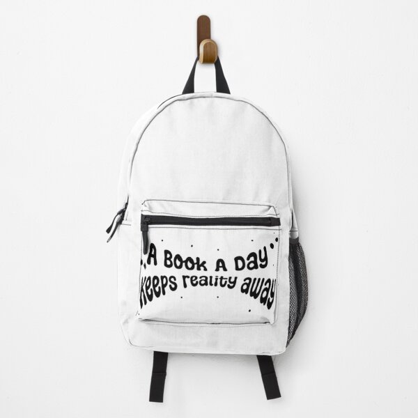 Item preview, A Book A Day Keeps Reality Away Kindle Aesthetic Sticker Quote designed and sold by ConConLeona.