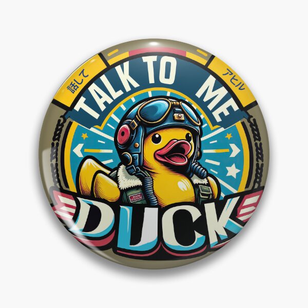 Item preview, Space Explorer Duck: Navigating the Code Cosmos designed and sold by TuringTacoTales.