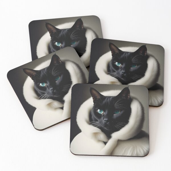 Item preview, Anthropomorphic Cat Collection - Domestic Shorthair #14 Black Cat designed and sold by elektronen.