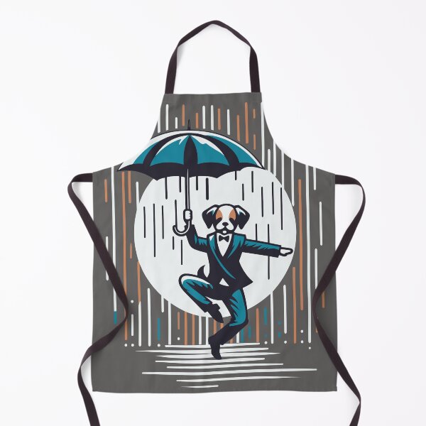 Item preview, Dog Singing in the Rain designed and sold by Klaerika.