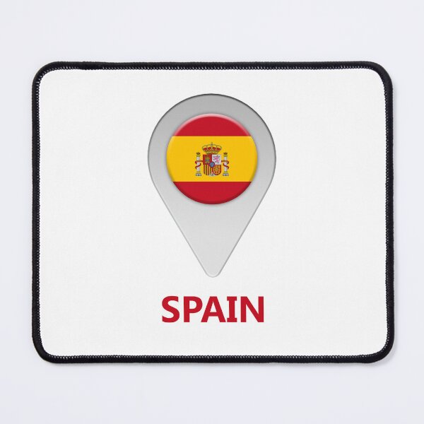 Item preview, Spain flag location icon designed and sold by Nick249.
