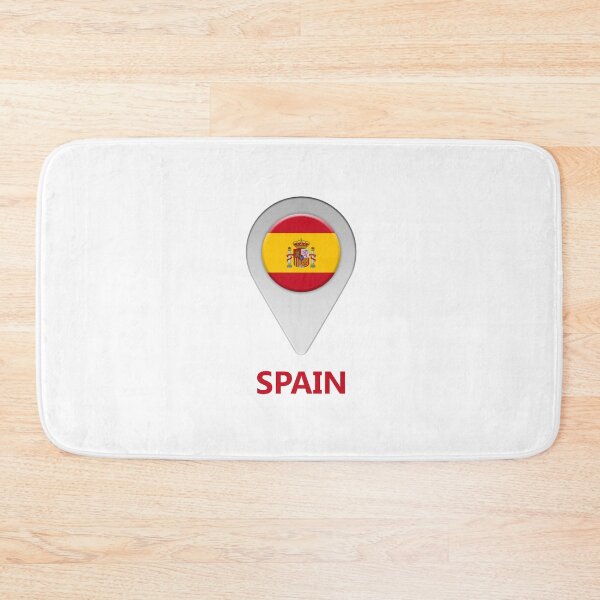 Item preview, Spain flag location icon designed and sold by Nick249.