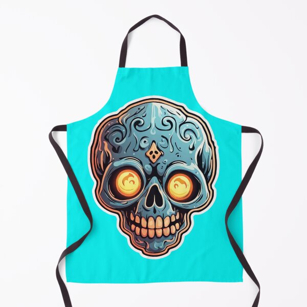 Item preview, Mystical flame look: glowing skull motif designed and sold by digistampdesign.