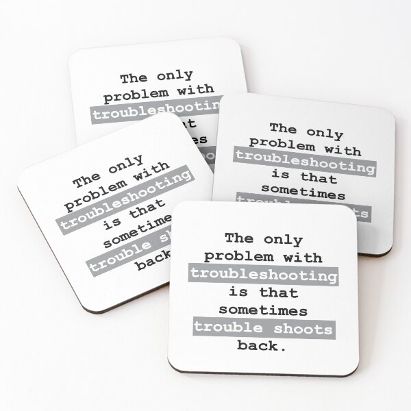 Item preview, Phrases troubleshooting designed and sold by FanCollection.