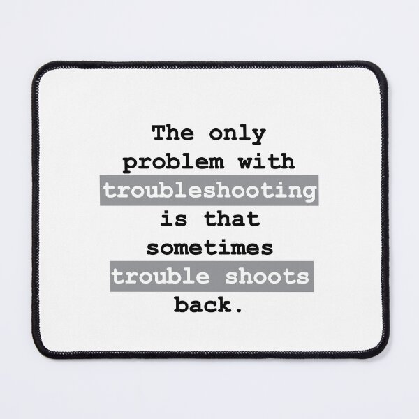 Item preview, Phrases troubleshooting designed and sold by FanCollection.