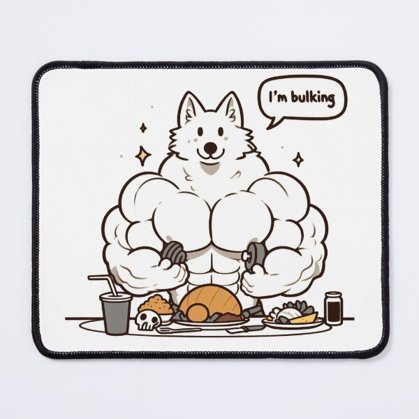 Item preview, Bulking Season Wolf designed and sold by LemuellTrends.