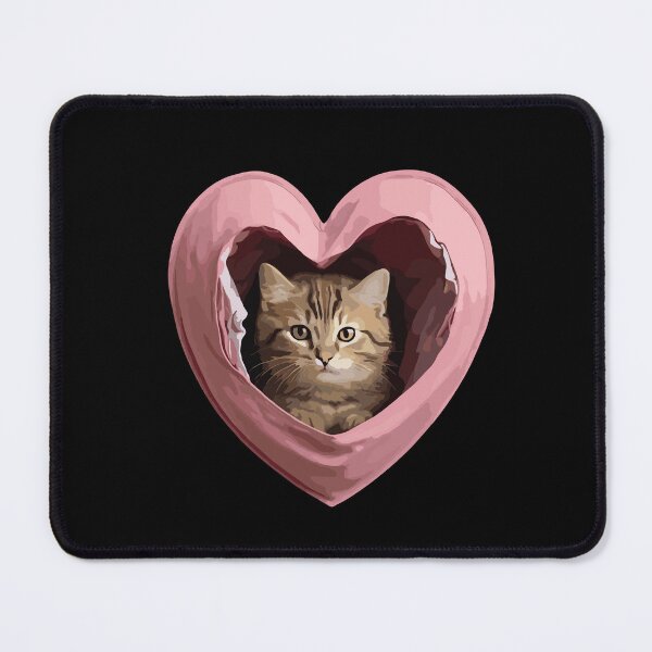 Item preview, Cat Heart Valentines Day designed and sold by Batiz.