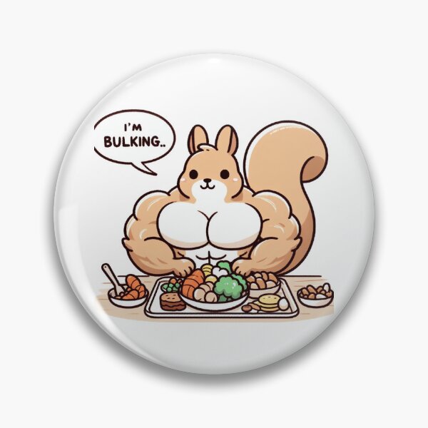 Item preview, Bulking Season Squirrel designed and sold by LemuellTrends.