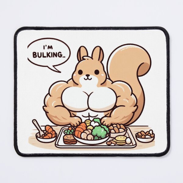 Item preview, Bulking Season Squirrel designed and sold by LemuellTrends.