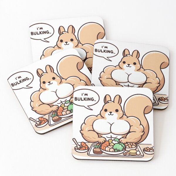 Item preview, Bulking Season Squirrel designed and sold by LemuellTrends.