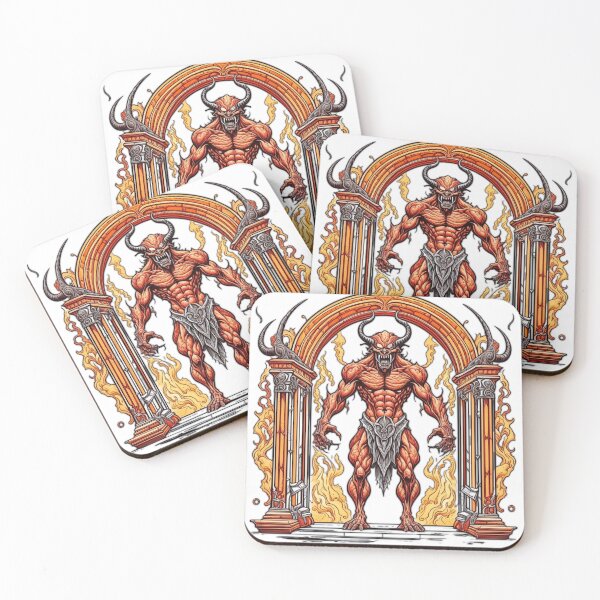 Item preview, Azazel Guardian of the Gate of Hell designed and sold by AnalajiaDesigns.