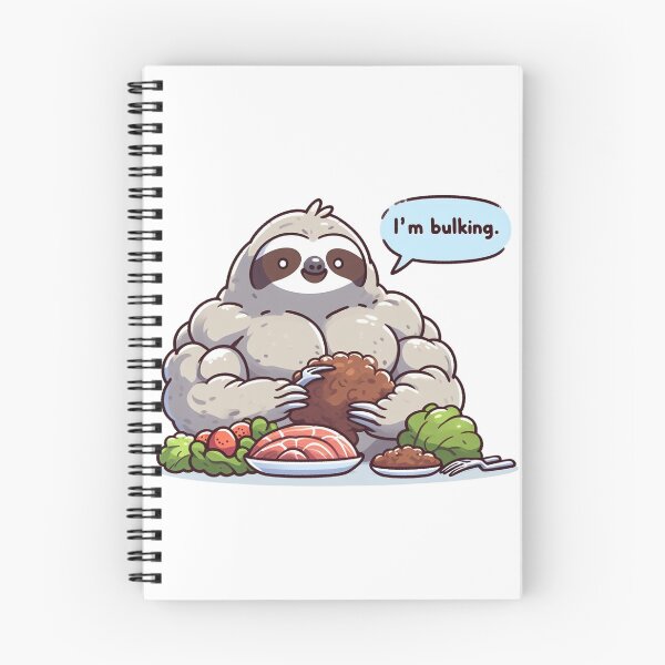 Item preview, Bulking Season Sloth designed and sold by LemuellTrends.