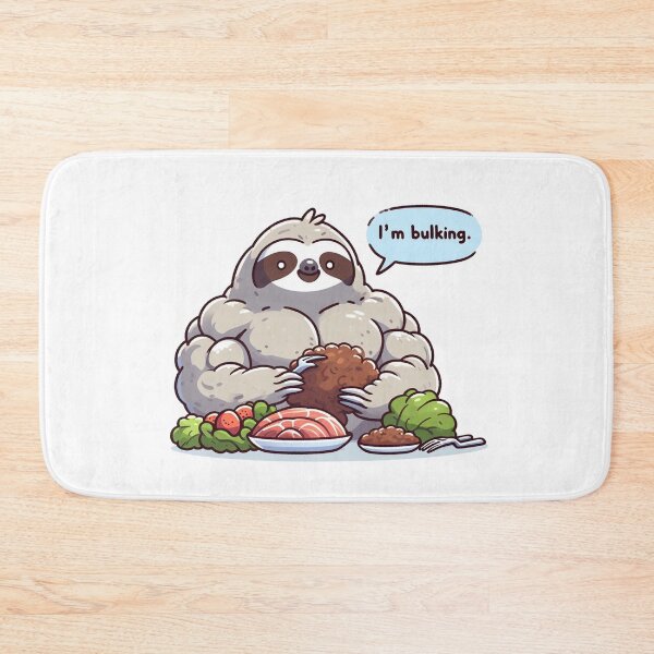 Item preview, Bulking Season Sloth designed and sold by LemuellTrends.