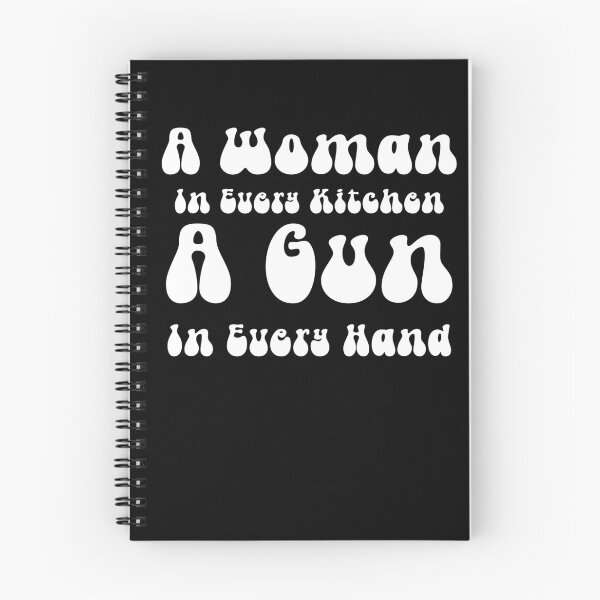 Item preview, A Woman In Every Kitchen A Gun In Every Hand designed and sold by ArtFromBeyond.