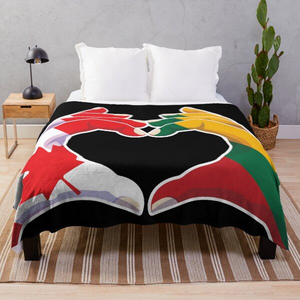 Item preview, Lithuania Lithuanian Canadian Canada Love Heart Peace designed and sold by FlagX.