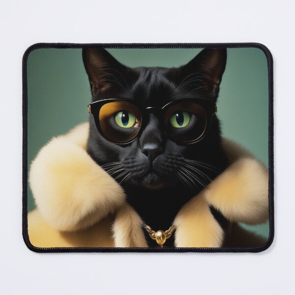 Item preview, Anthropomorphic Cat Collection - Domestic Shorthair #20 Black Cat designed and sold by elektronen.