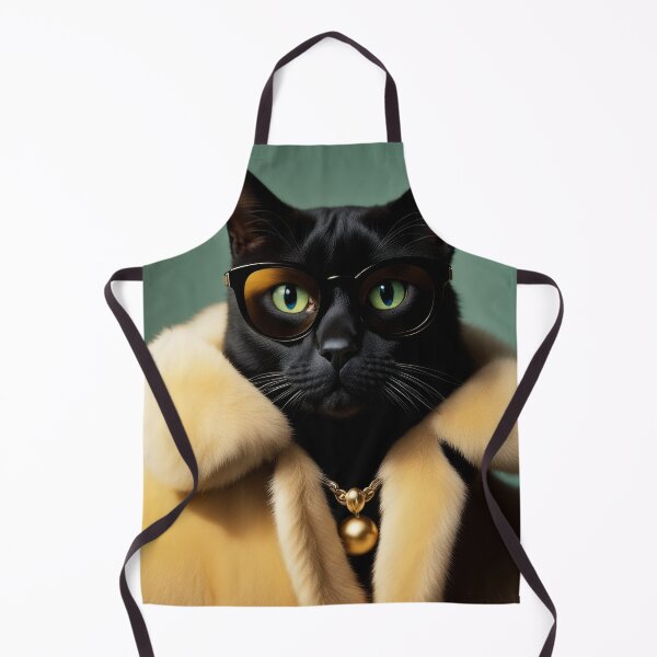 Item preview, Anthropomorphic Cat Collection - Domestic Shorthair #20 Black Cat designed and sold by elektronen.
