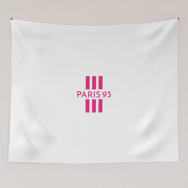 Item preview, Paris 93 3 stripes pink designed and sold by WilliamsGFX.