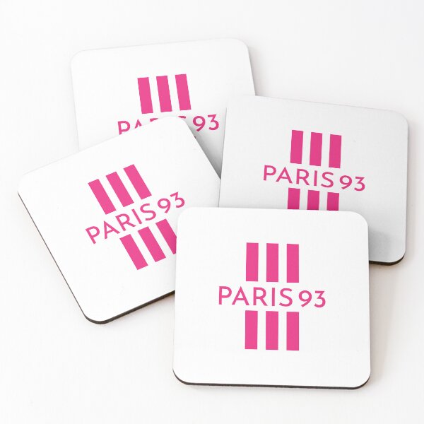 Item preview, Paris 93 3 stripes pink designed and sold by WilliamsGFX.